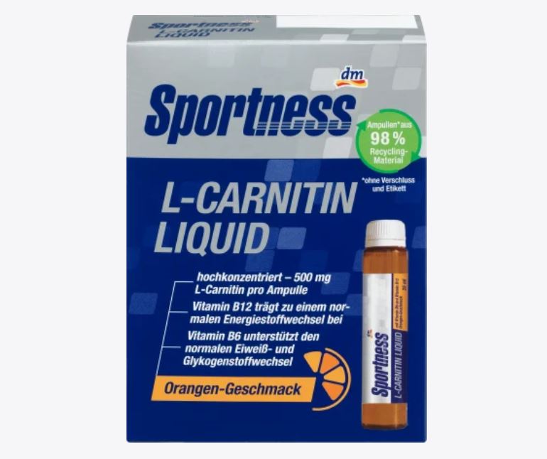 Sportness L-Carnitin Liquid, نكهة البرتقال ، 7 قطع à 25 ml, 175 ml