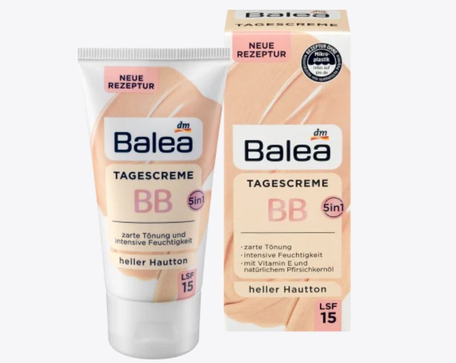 Balea daycreme ملون BB Heller Hautton, 50ml