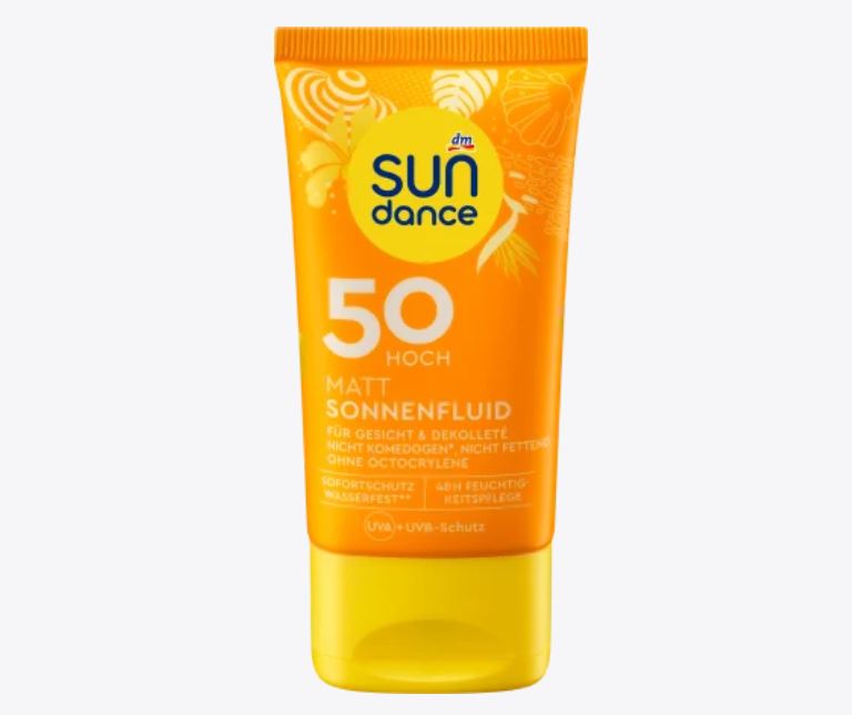 SUNDANCE Sonnenfluid Gesicht LSF30, 50ml وجه سائل الشمس