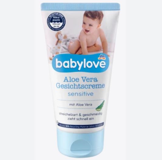 Babylove كريم الوجه Aloe Vera sensitiv 75ml