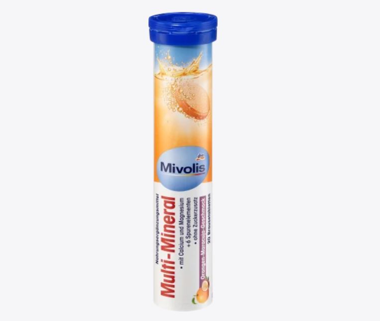 Mivolis Multi-Mineral 20pc أقراص فوار