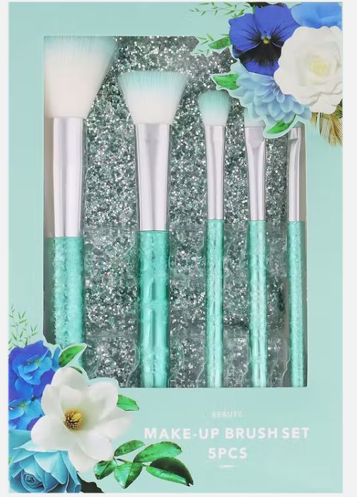 Under the sea make-up brush 5pc فرشاة ماكياج