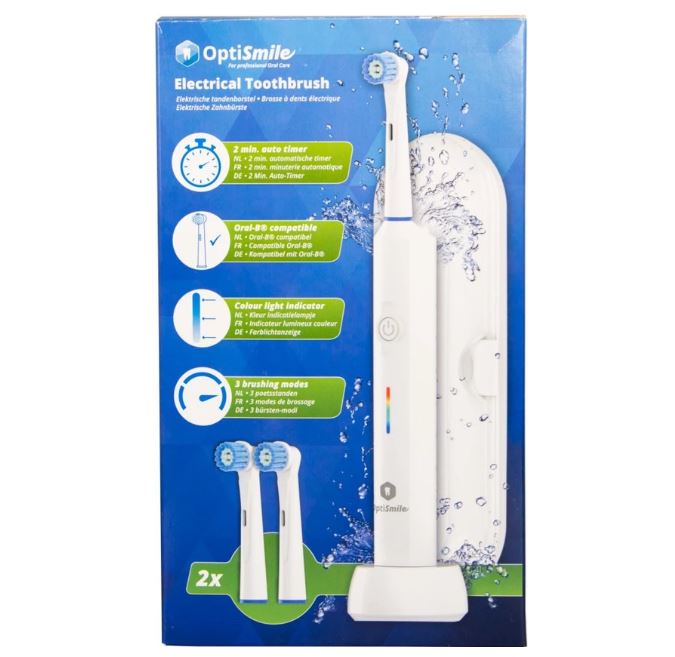 Optismile electric toothbrush فرشاة أسنان كهربائية