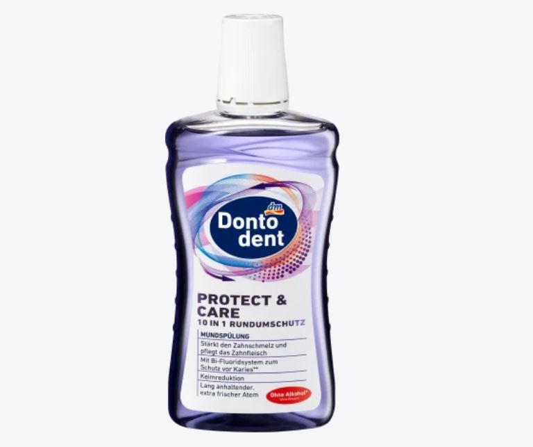 Dontodent protect&care 500ml غسول الفم