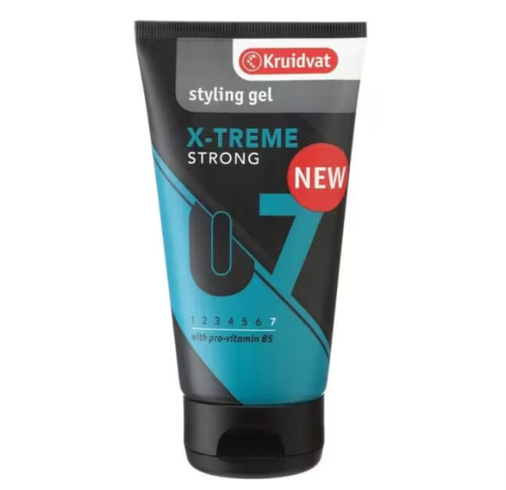 Kruidvat Styling Gel extreme strong 7 قائمة عضادة