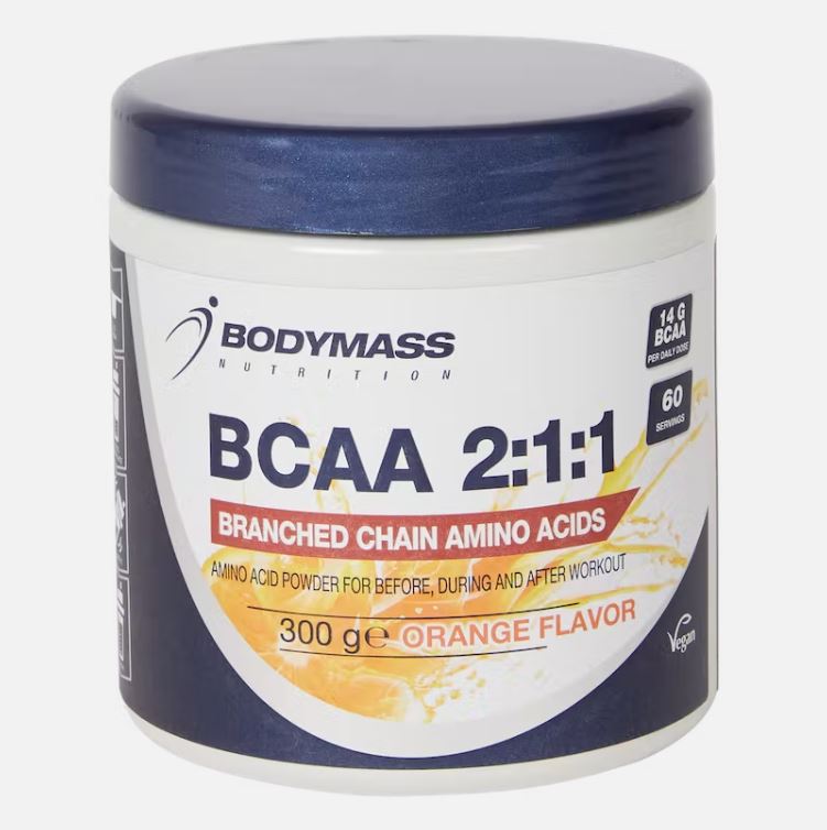 Bodymass bcaa 2:12:1 poeder 300 gr