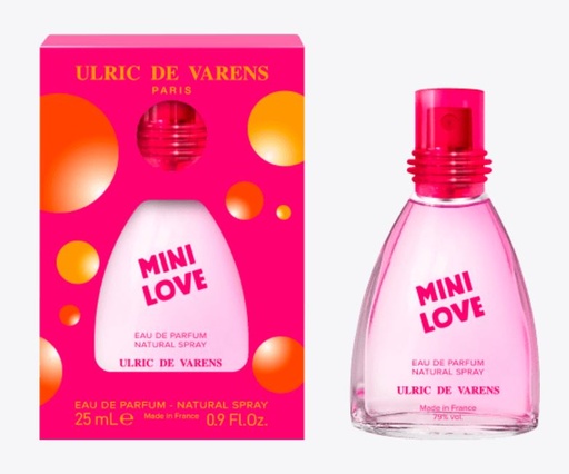 UdV - Ulric de Varens Eau de Parfum Mini Love, 25 ml