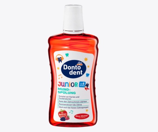 Dontodent 500ml Mundspülung Junior غسول فم للاطفال من 6 سنوات