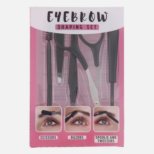 Eyebrow shaping set 5pc / مجموعة العناية بالحواجب