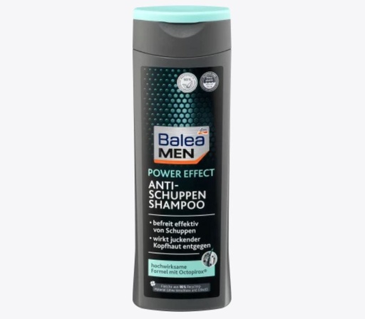 Balea MEN مضاد للقشرة Shampoo Power Effect Anti-Schuppen, 250ml