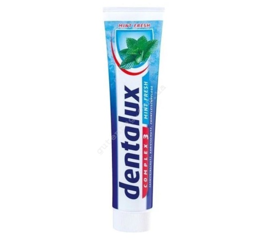 Dentalux 125ml معجون أسنان بالنعناع المنعش