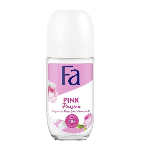 Fa Deodorant Roller 50ml Active Pink passion