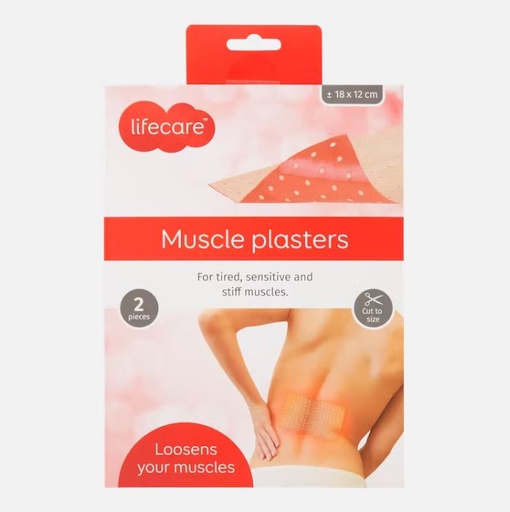 Lifecare Muscle plasters 2 pieces لصقات العضلات