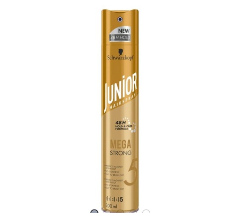 SCHWARZKOPF JUNIOR MEGA STRONG HAIRSPRAY 300ml