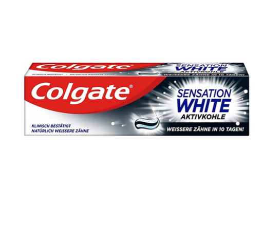 Colgate sensation white aktivkohle