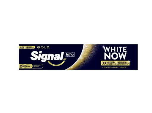 SIGNAL WHITE NOW GOLD معجون الأسنان