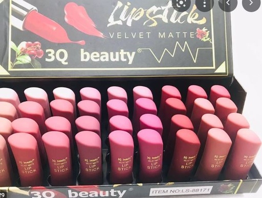 3Q beauty lipstick velvet matte