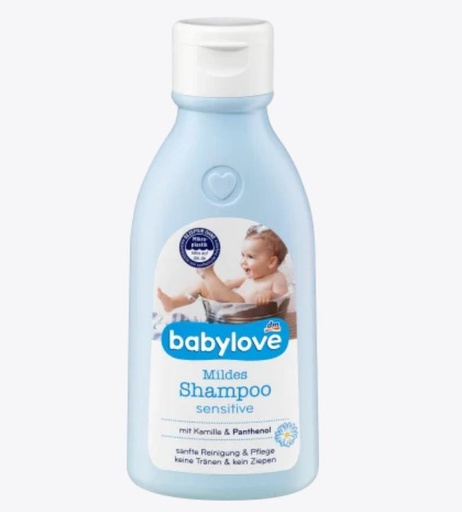 Babylove Mildes/خفيف Shampoo sensitive, 250 ml