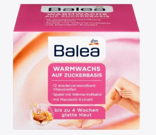 Balea Warmwachs auf Zuckerbasis, 250ml الشمع الدافئ القائم على السكر