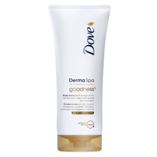 Dove BodyLotion Derma Spa Goodness 200ml لوشن للجسم بزيت أوميغا