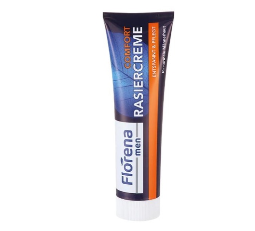 Florena Men كريم الحلاقة Rasiercreme Comfort, 100 ml