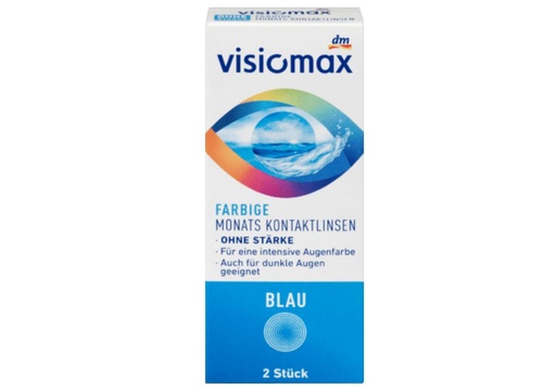 VISIOMAX عدسات لاصقة ملونة زرقاء