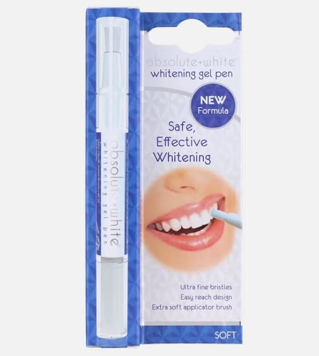 Absolute White gel pen قلم جل أبيض مطلق