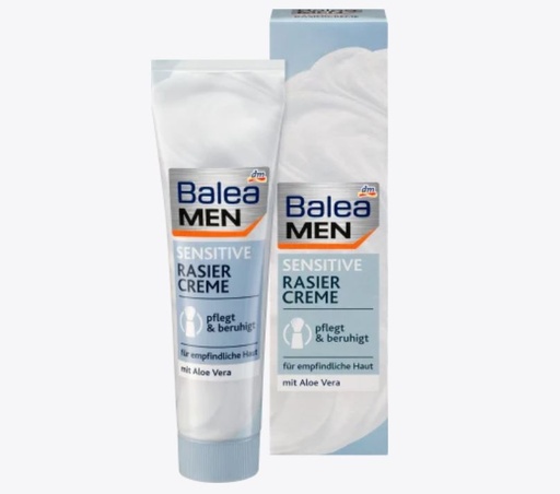 Balea MEN كريم الحلاقة sensitive, 100 ml