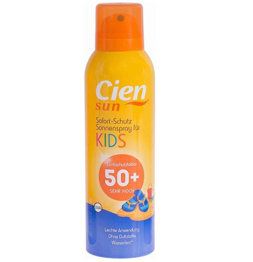 Cien kids sunspray 50spf 150ml رذاذ الشمس للأطفال