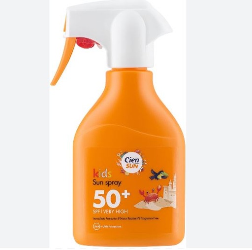 Cien kids sunspray 50spf 250ml رذاذ الشمس للأطفال