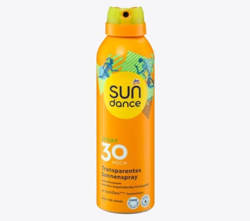 Sundance Transarant Spray solaire Sport SPF30, 75ml رذاذ الشمس الشفاف