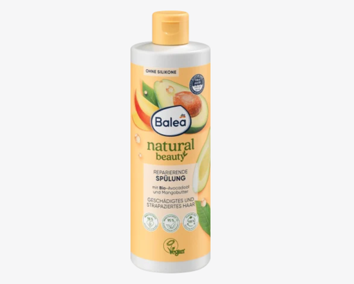 Balea مكيف الشعر Natural Beauty Bio-Avocadoöl und Mangobutter, 350 ml